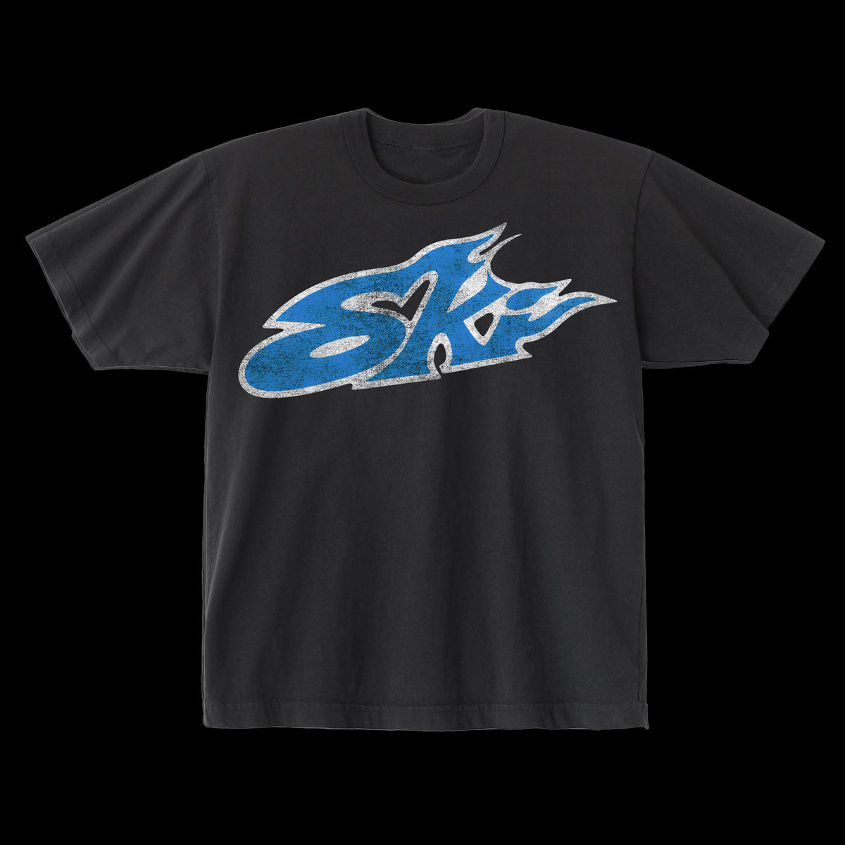 blue flame tee